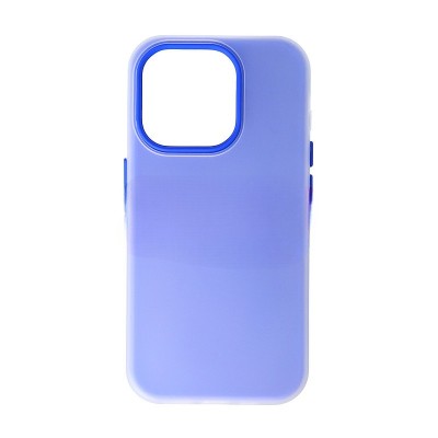 Husa iPhone 15 Pro Max, Candy Silicone, Albastru